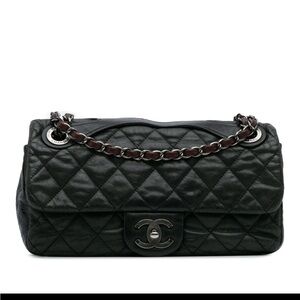 Chanel Iridescent Calfskin “In The Mix” Flap Satchel –Excellent & Dust Bag & Box